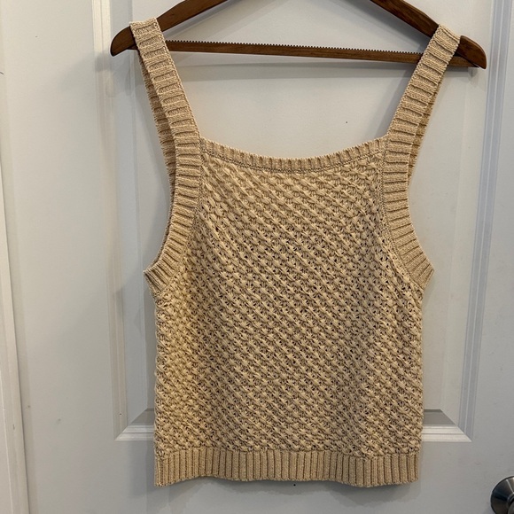 J. Crew Beige Knit Tank Top - Picture 2 of 5